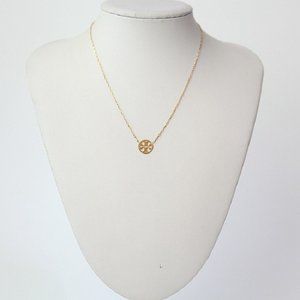 Tory Burch Gold Miller Pendant Necklace